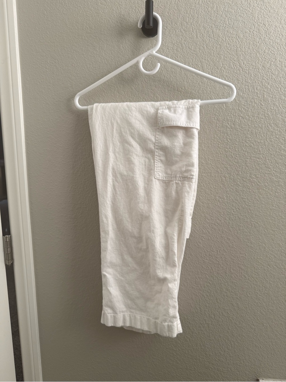GAP cargo linen blend drawstring pants - Picture 4 of 5